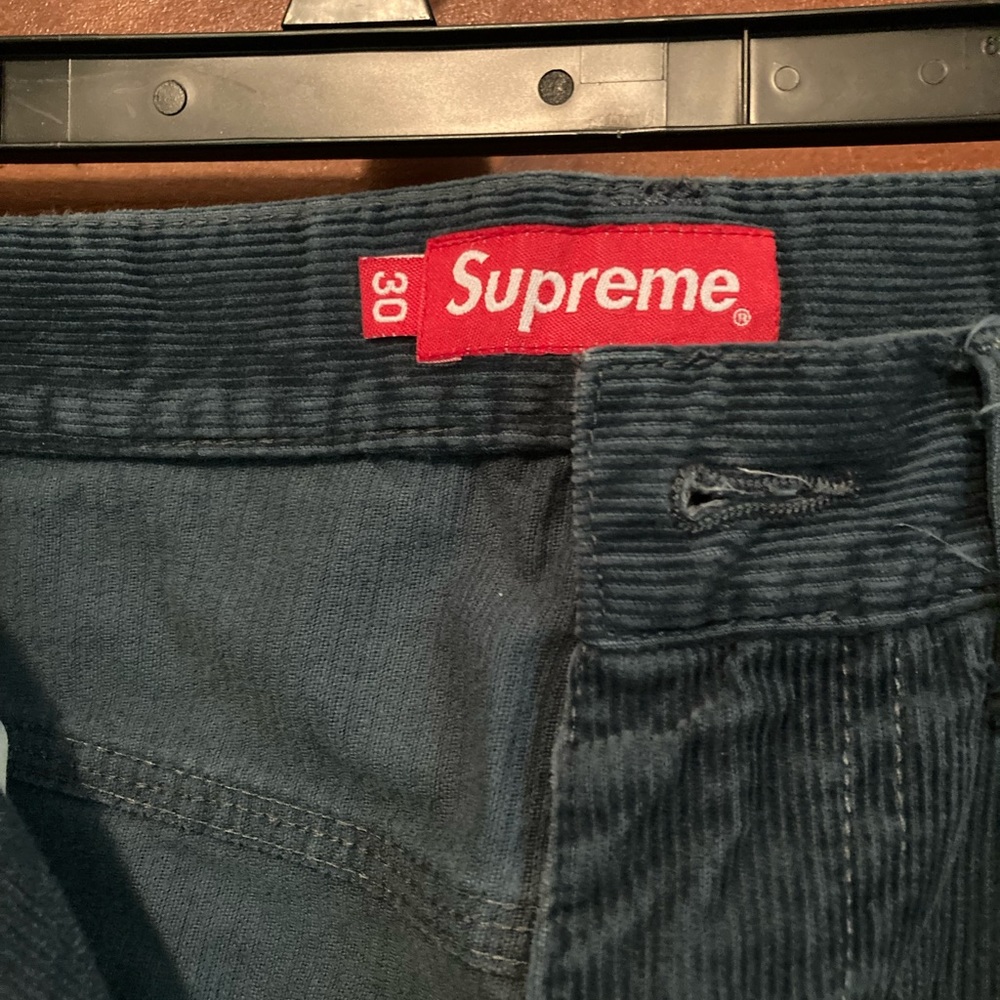 Supreme corduroy pants! Size 30, excellent condition!